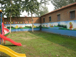 <b>幼儿园彩绘学校文化墙</b>